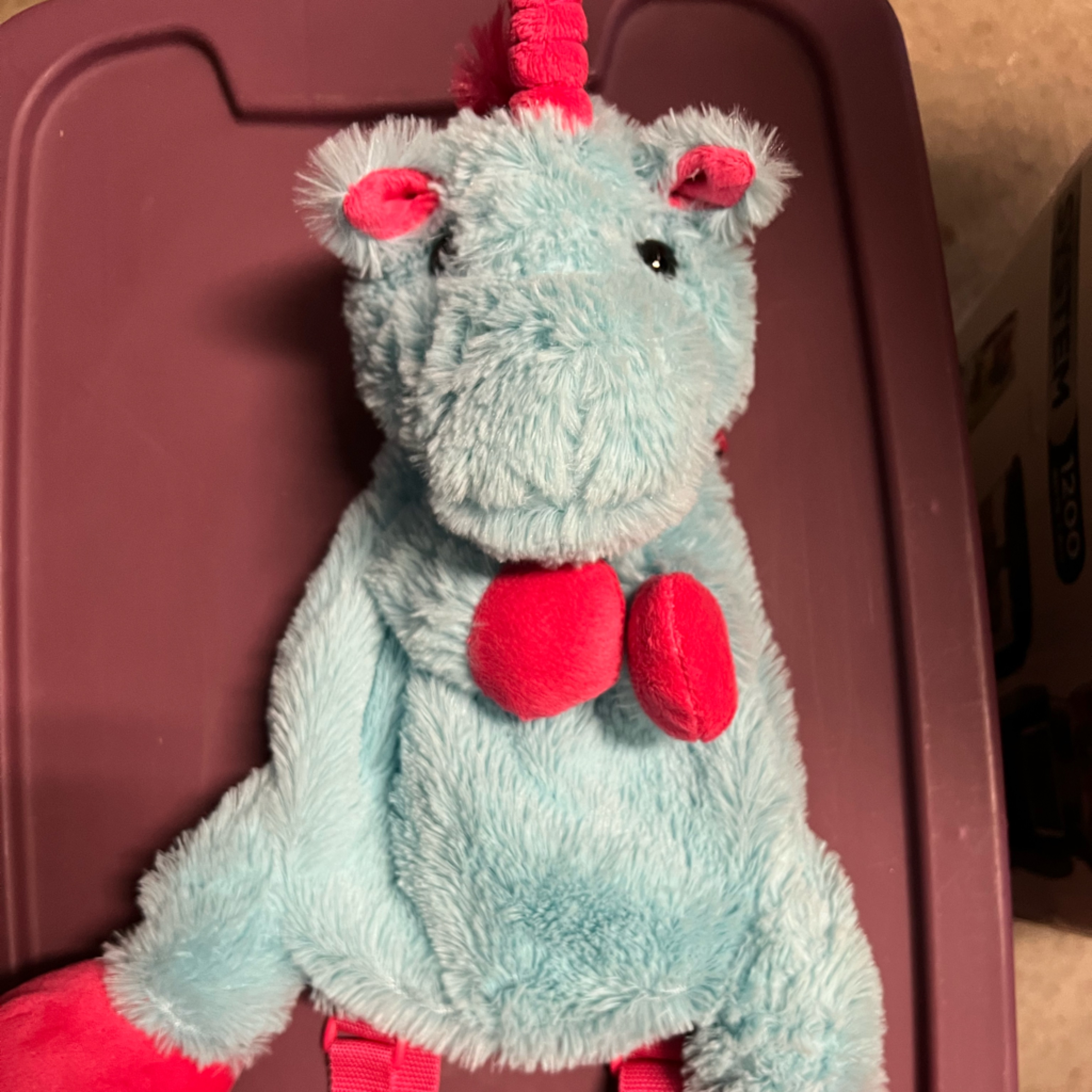Unicorn Small Backpack.